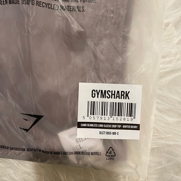 Camo seamless long sleeve crop top - Picture 6 of 6